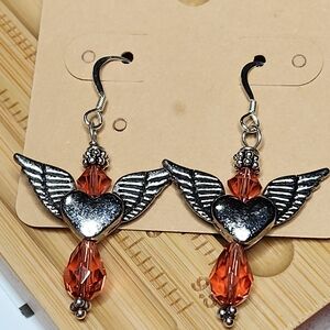 NWT handmade fairy/angel earrings